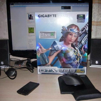 Gigabyte GeForce GTX 285 card